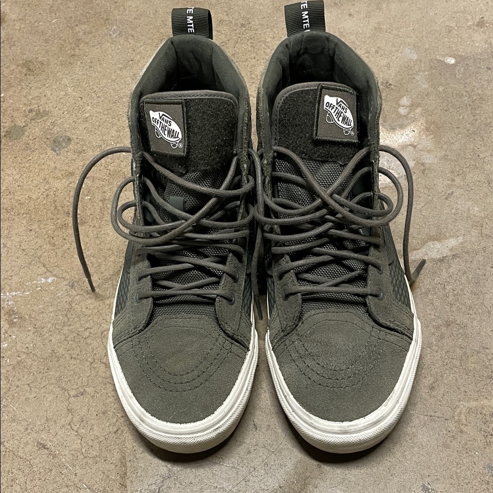 Vans Sk8 Hi MTE Green Men’s 7.5 Women’s 9